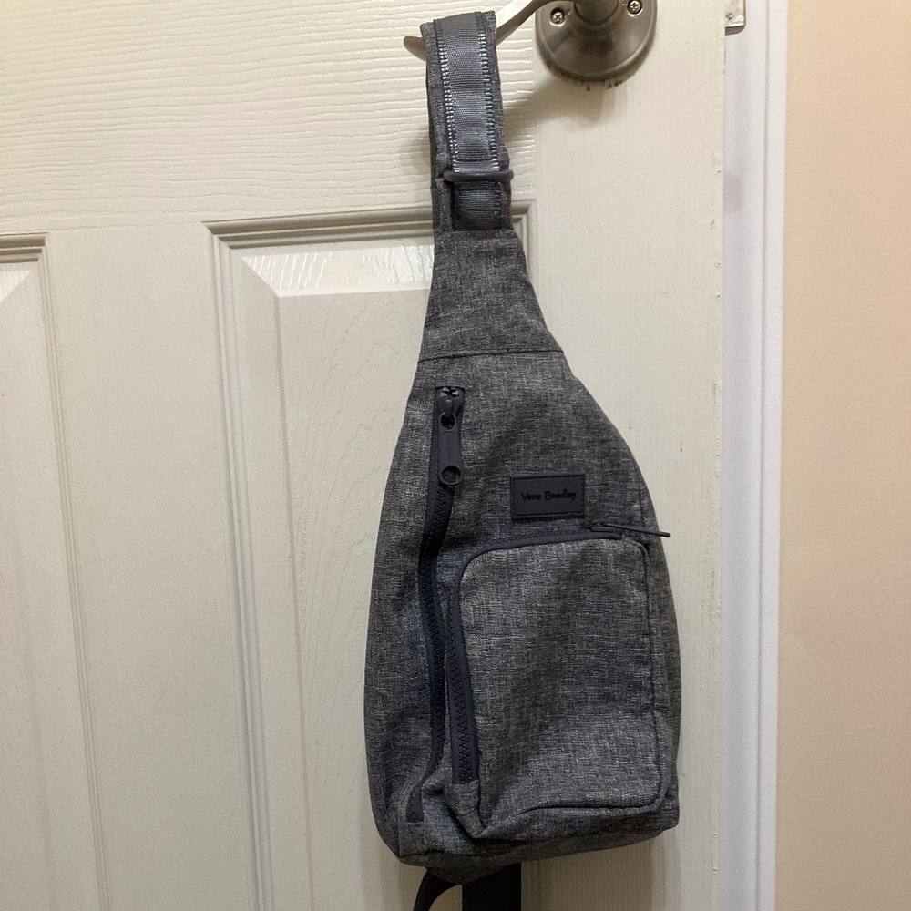 Vera Bradley Lighten Up Sling Backpack Gray